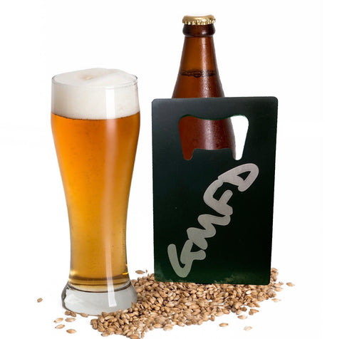 GMFD Logo Laser Etched Bottle Opener