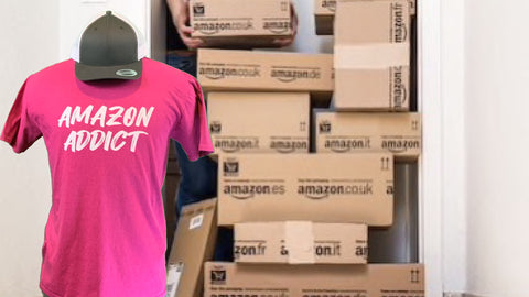 AMAZON ADDICT- Holly & Hocks T-Shirt