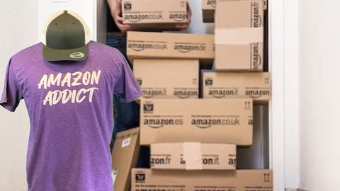 AMAZON ADDICT- Holly & Hocks T-Shirt