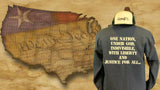 1776 Betsy Ross Flag Crewneck Sweatshirt