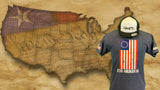 1776 Betsy Ross Flag Design- T-Shirt