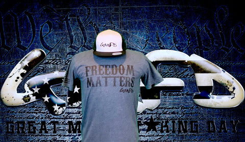 FREEDOM MATTERS, YOUR OPINION DOESN'T- T-Shirt